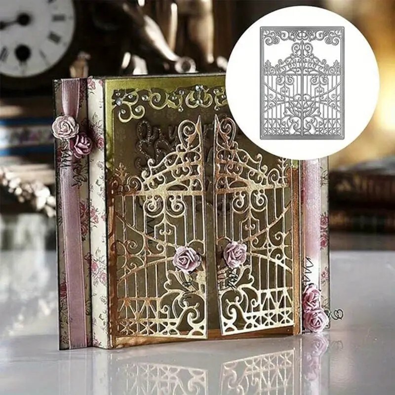Designer Metal Ornamental Iron Gates Die