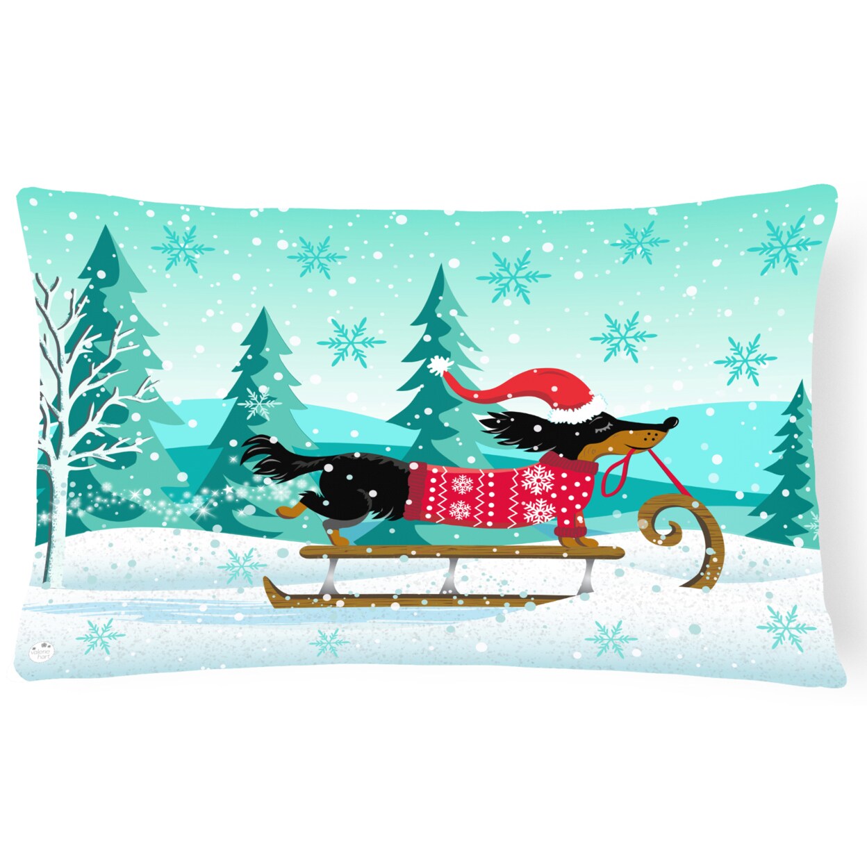 Multicolor Merry Christmas Pillow