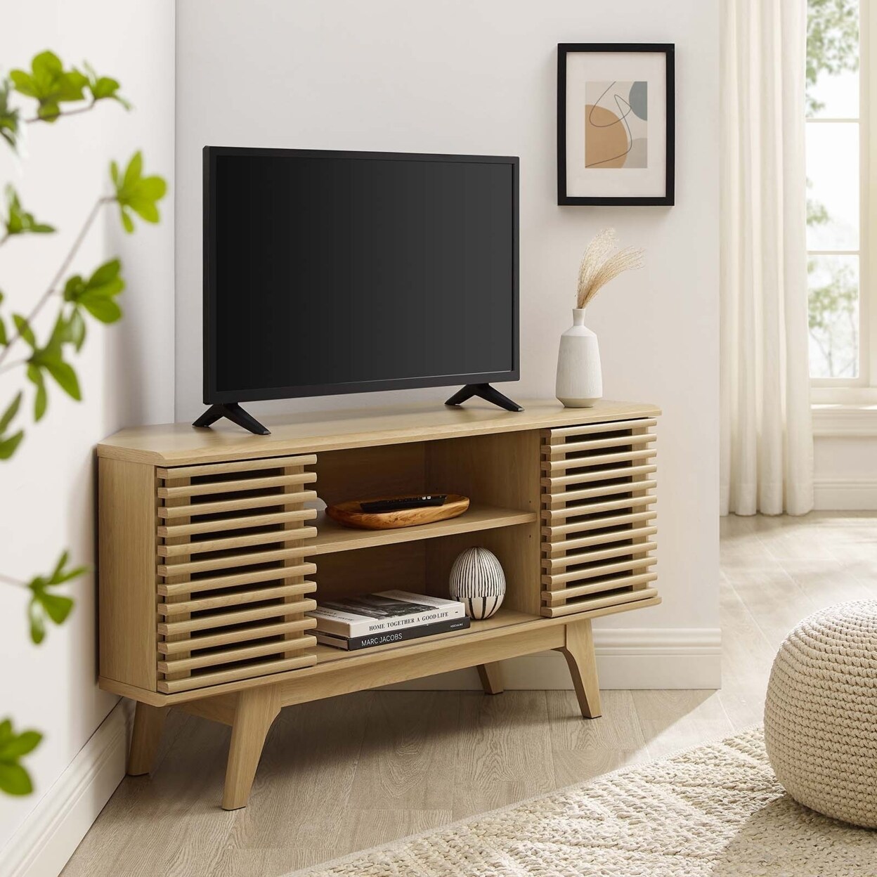 Modway Render 46&#x22; Corner TV Stand