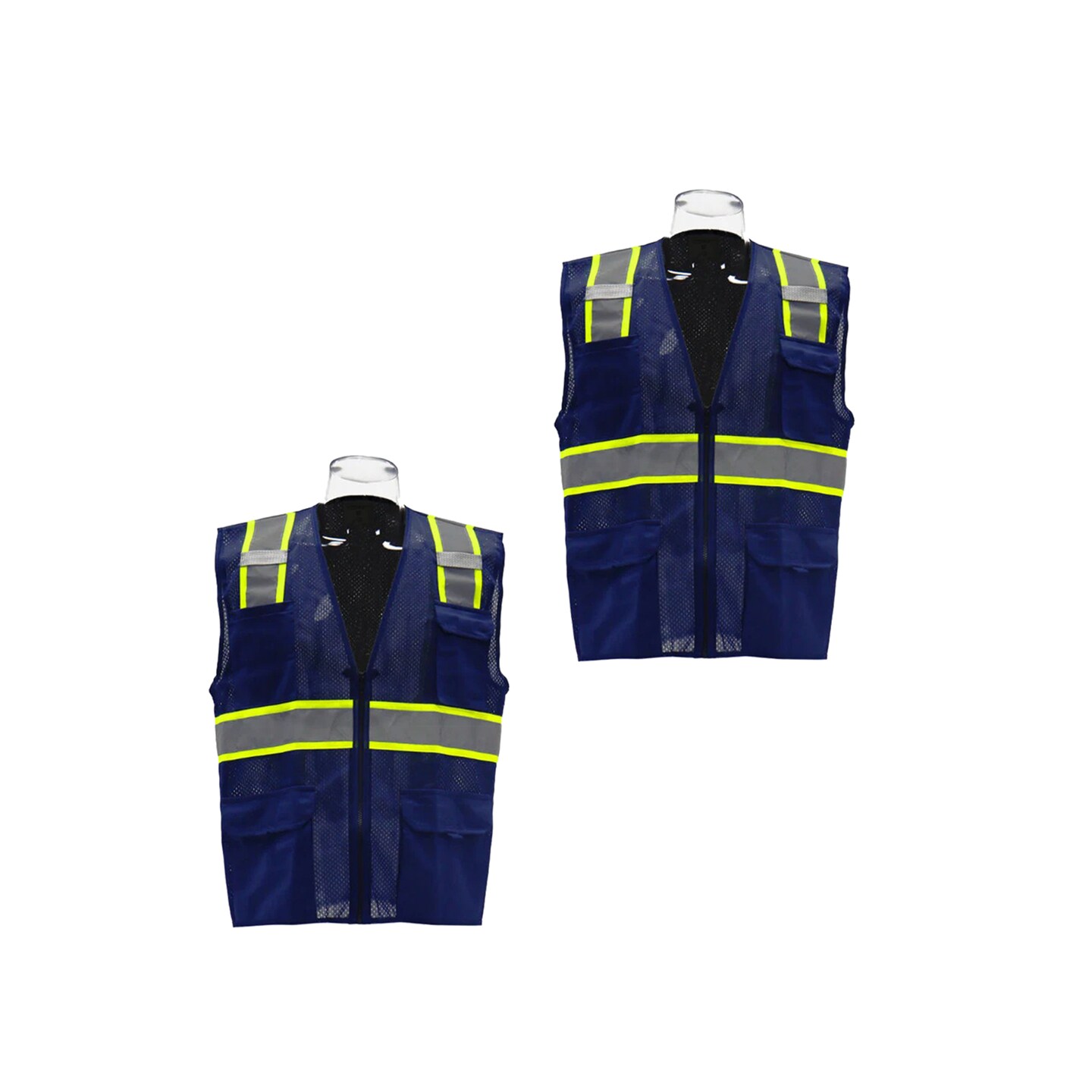 Multi Colors High-Visibility Pocket Safety Vest