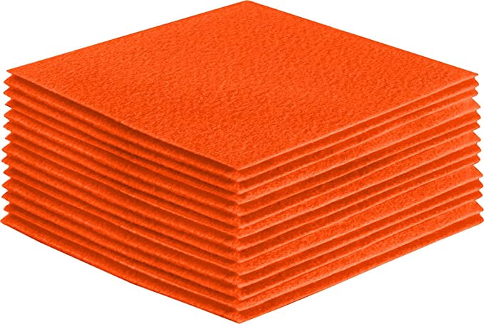 8&#x22; x 8&#x22; Acrylic Felt Sheets by FabricLA