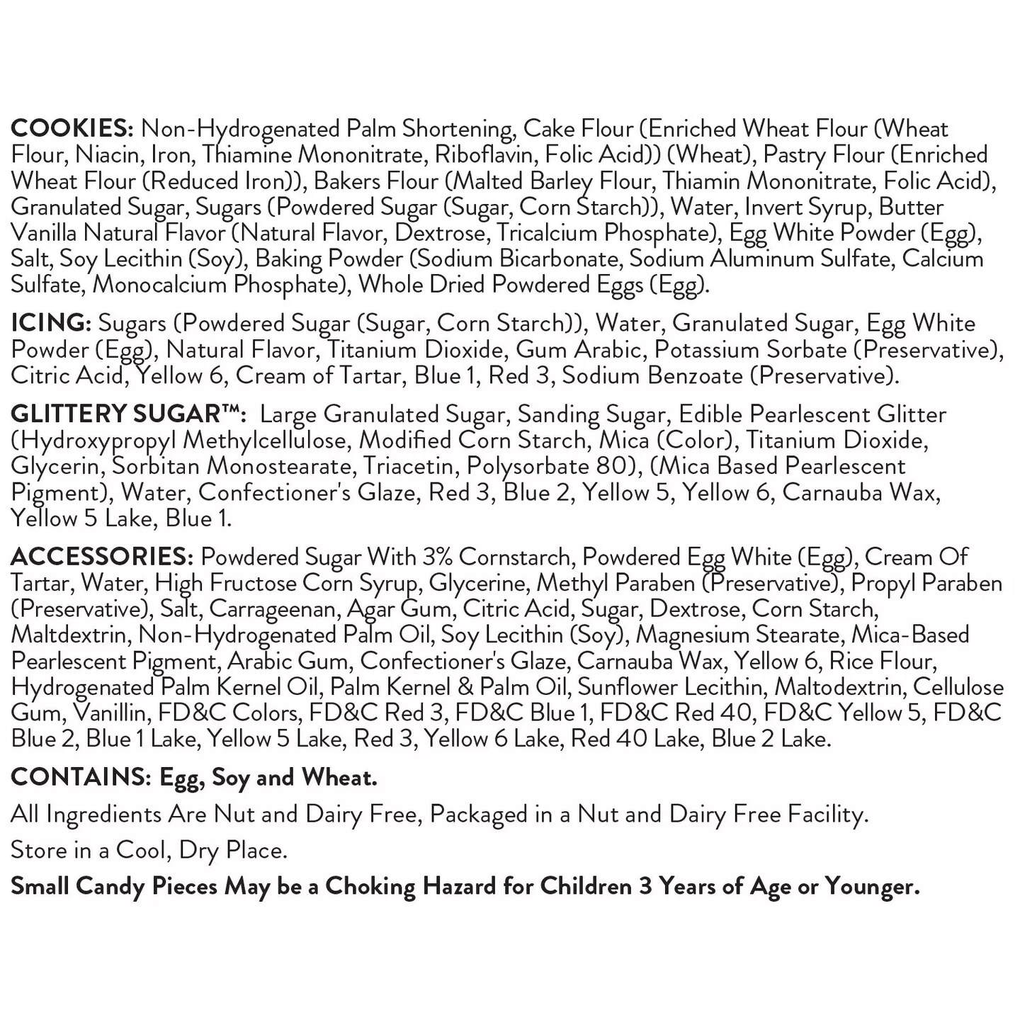 Bakery Bling   Halloween Cookie Decorating Kit, 38.2 Ounce (16 Count)