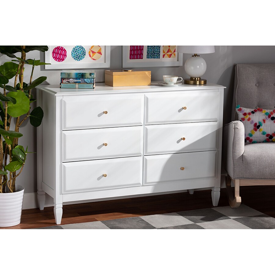 Wholesale Interiors Baxton Studio Naomi Classic and Transitional White