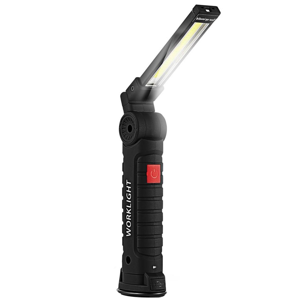 Global Phoenix Rechargeable COB LED Slim Work Lights Folding Magnetic Flashlight