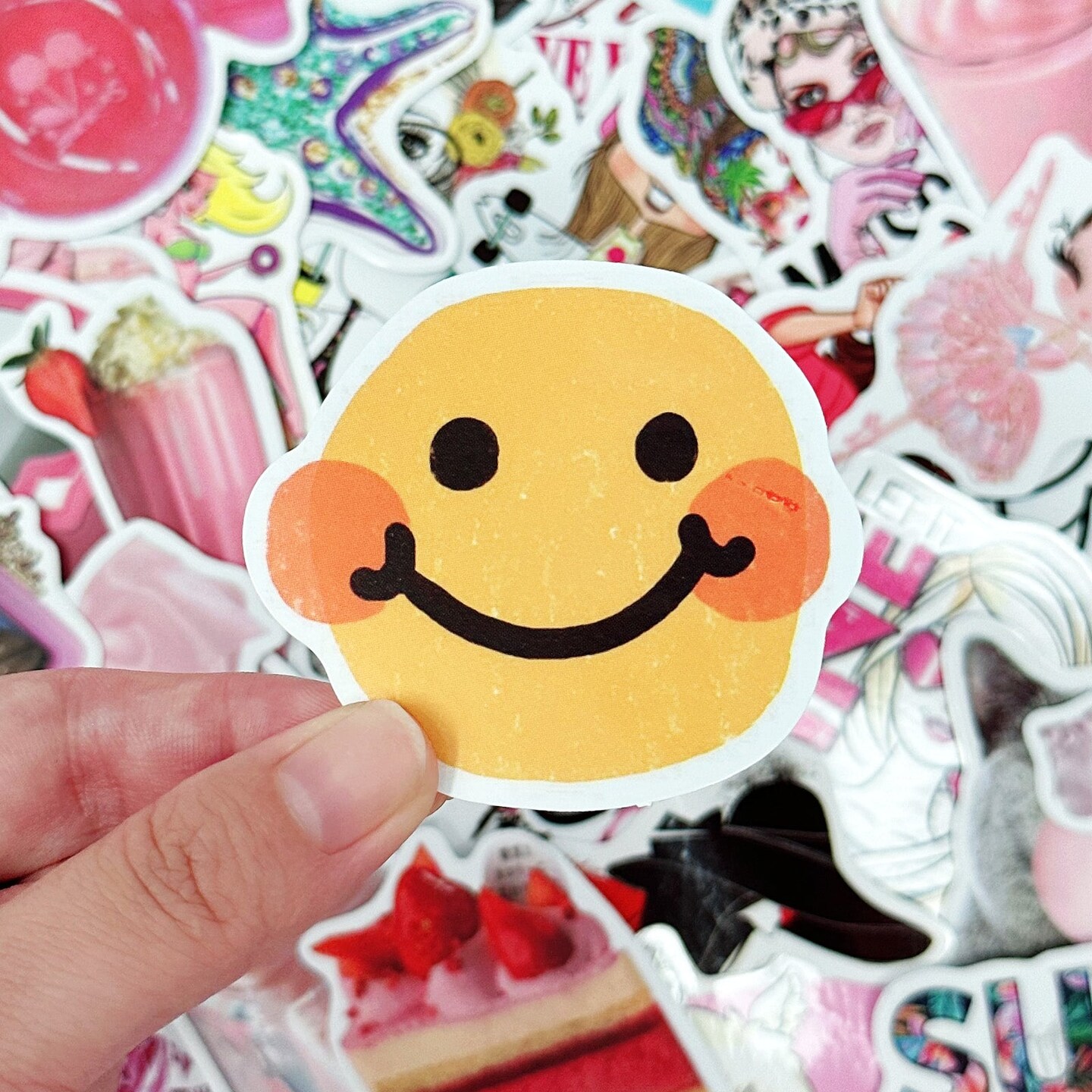 Wrapables Waterproof Vinyl Stickers for Water Bottles, Laptop, Phones, Skateboards, Decals for Teens, 100pcs