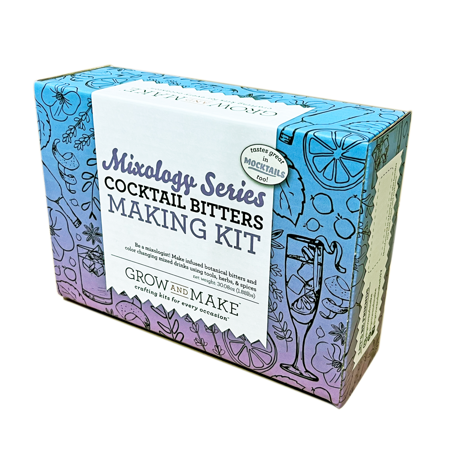 MAKE YOUR OWN BITTERS KIT - DIY Mocktails and Cocktails Mixology Series Gift