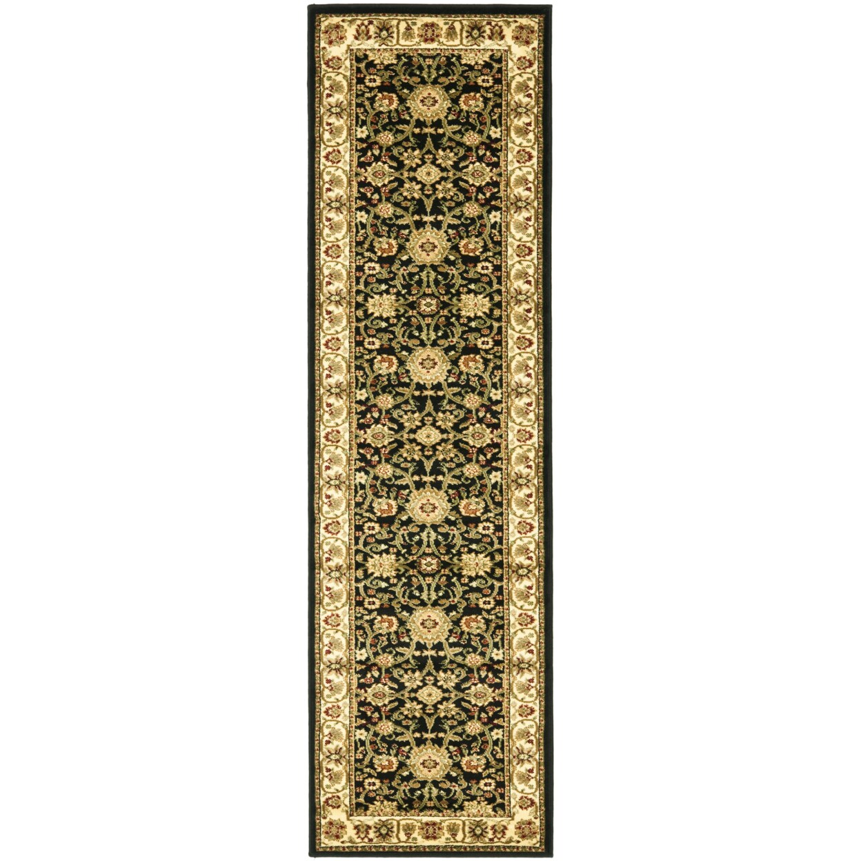 Safavieh   Lyndhurst LNH212A Black / Ivory Rug