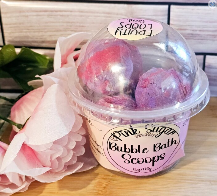 Rose Bath Truffle Bath Scoop Solid Bubble Bath Bubble Scoop Bath