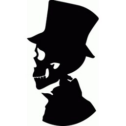 Old Man Skull Vinyl Decal Sticker MakerPlace by Michaels