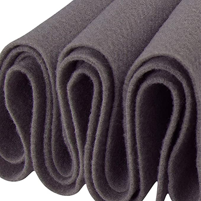 1/2 inch thickness pure wool felt roll customized wool ironing mat