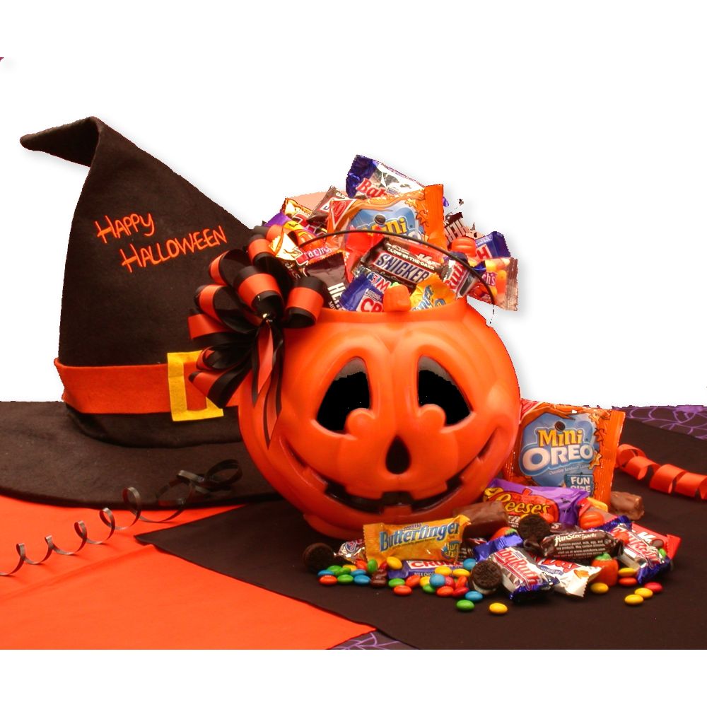 GBDS Tricks or Treats Halloween Goodies Pail - Halloween gift pail