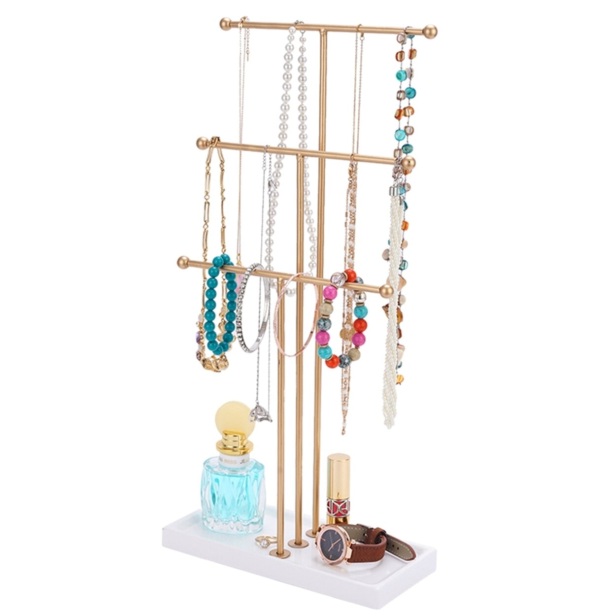 Metal Countertop Necklace Display Stand