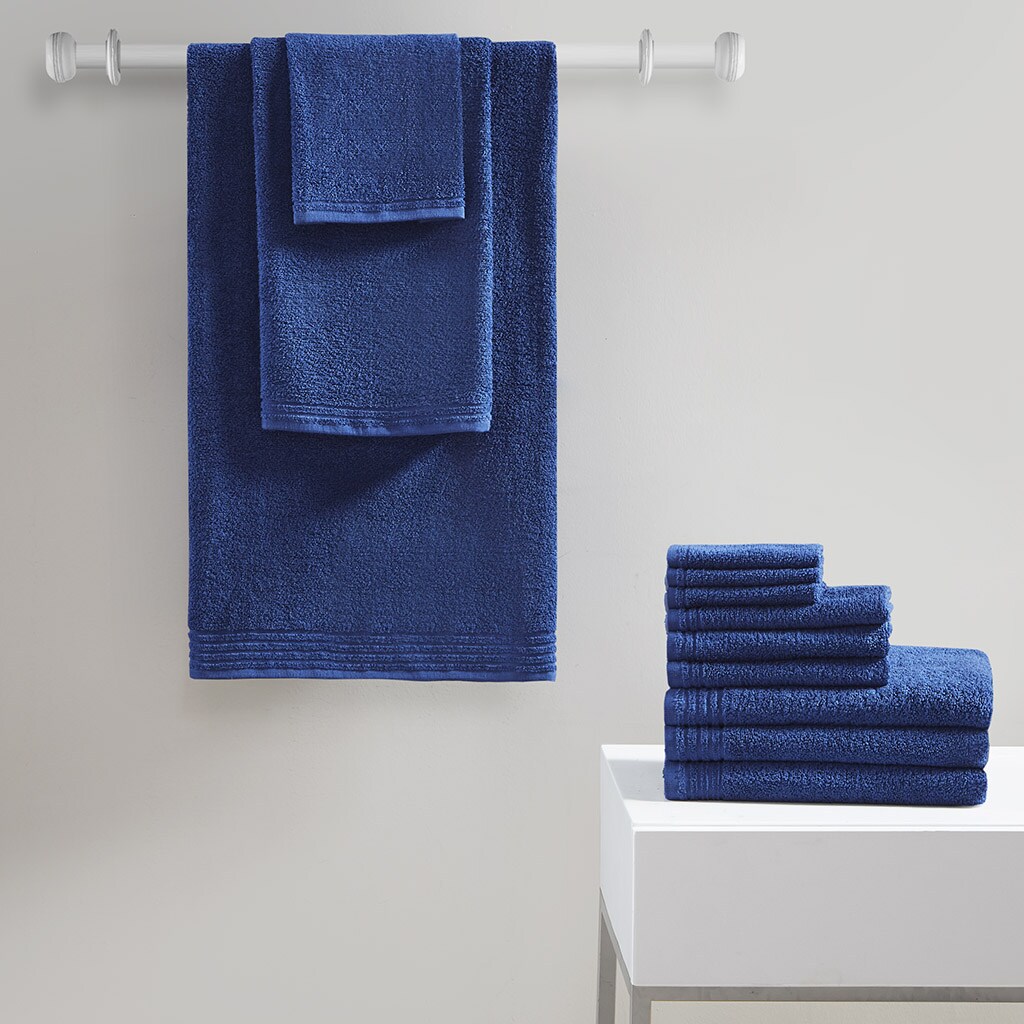 Gracie Mills   100% Cotton Quick Dry 12 Piece Bath Towel Set