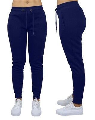 Black Fleece Jogger Sweatpants for Women | RADYAN&#xAE;