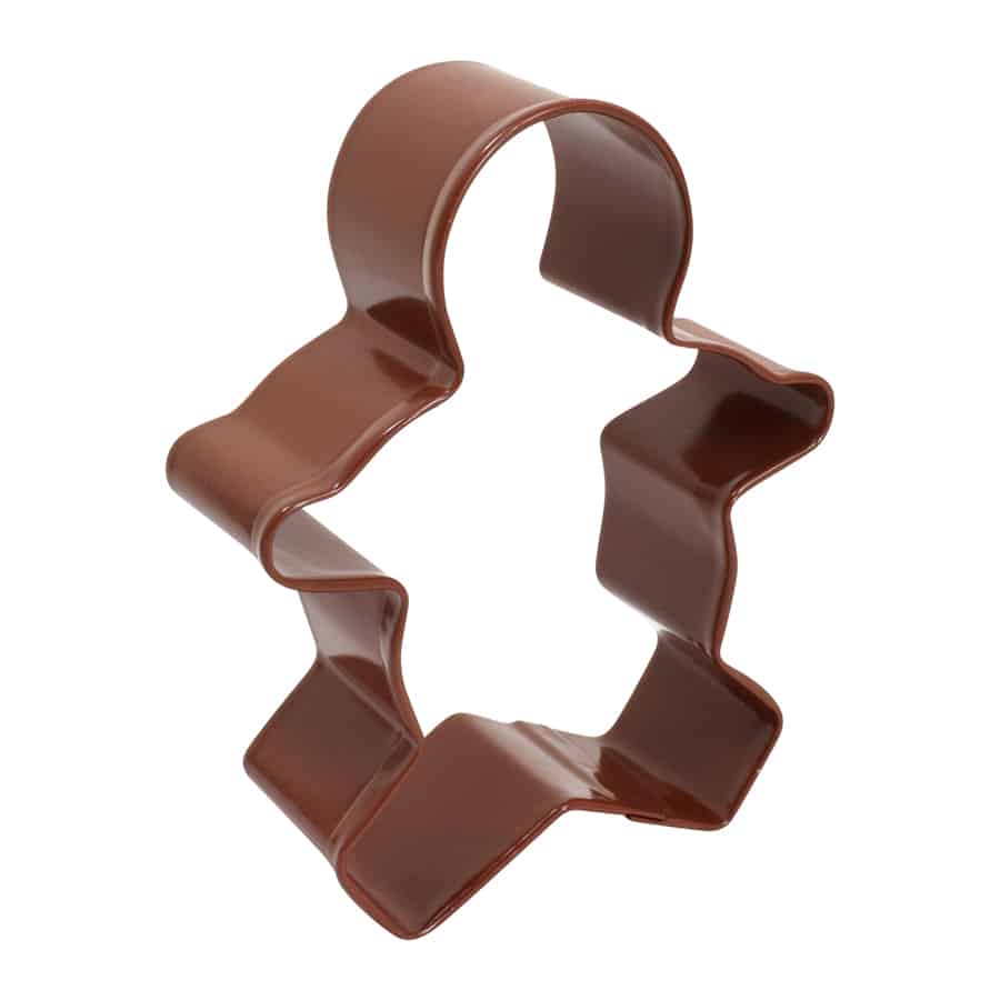 Gingerbread Boy Cookie Cutter (Brown, 3.75&#x22;)