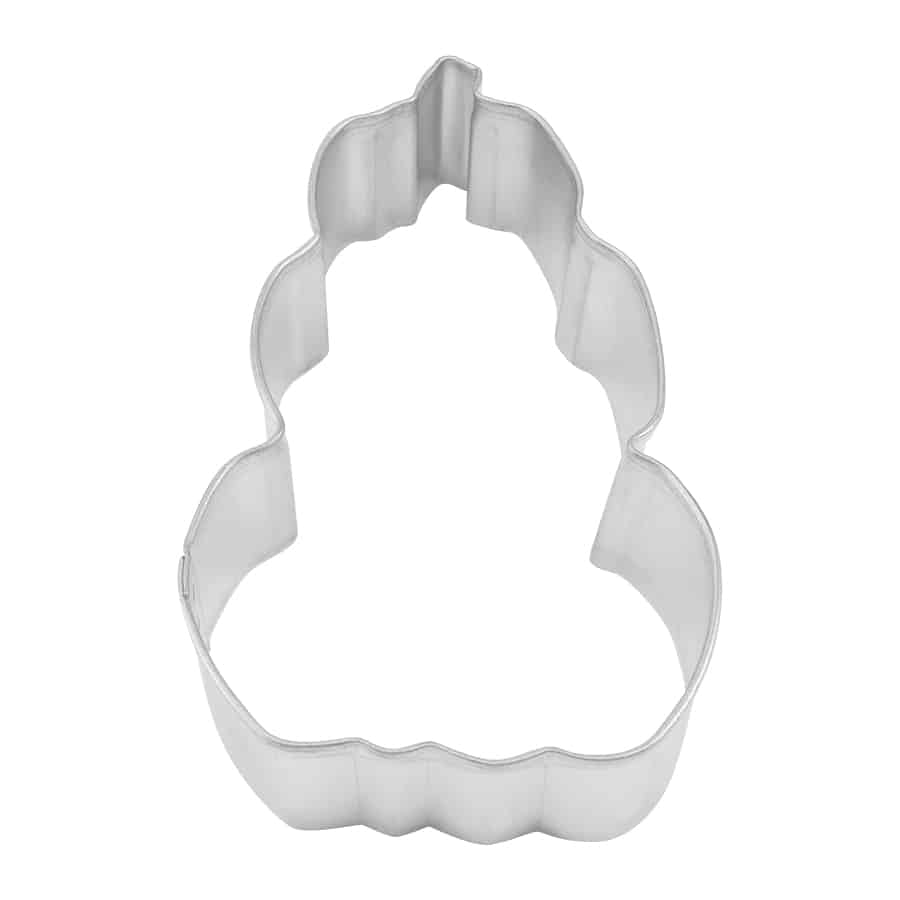 Stacked Pumpkin Cookie Cutter 4&#x22; Carded