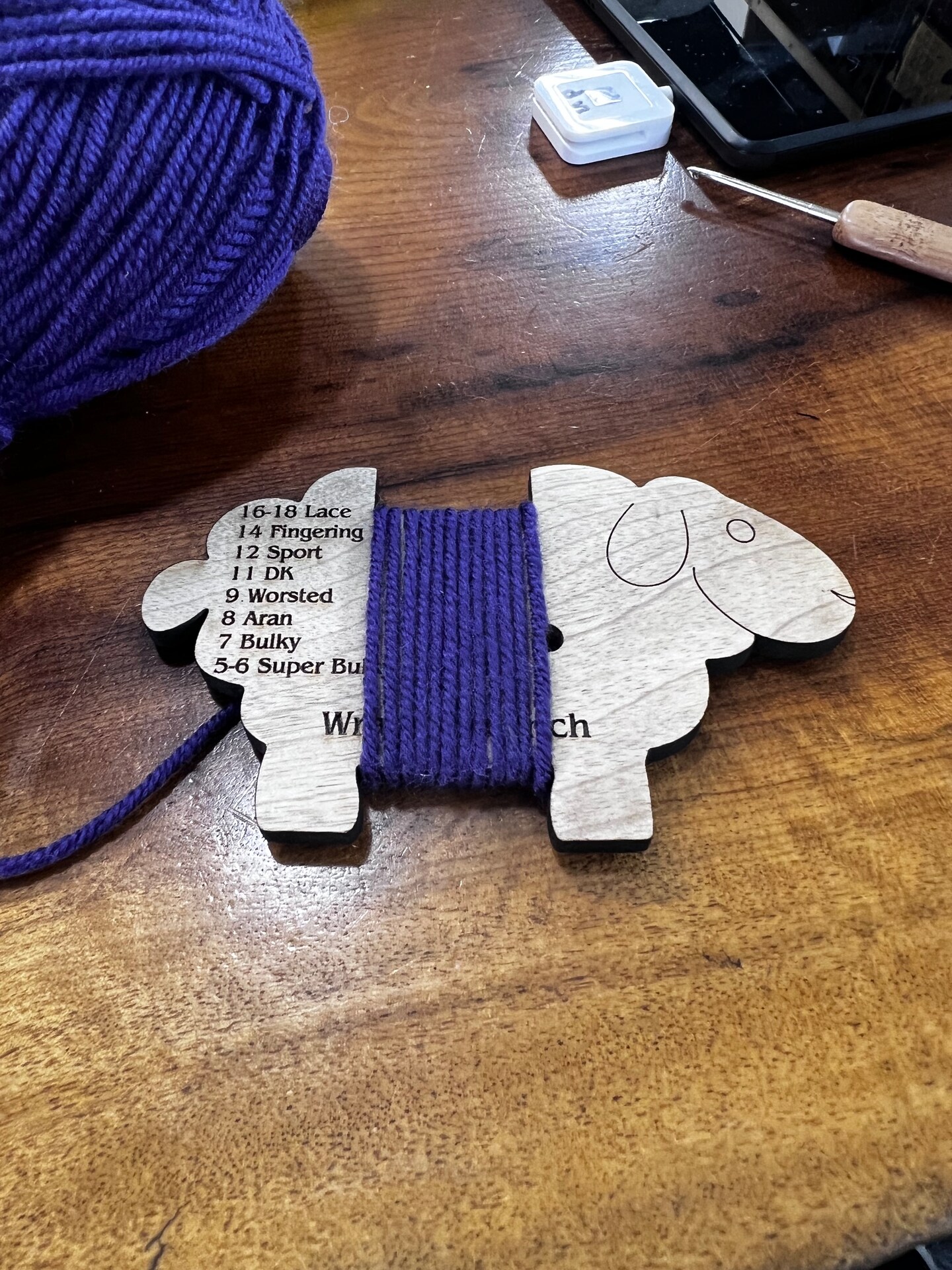 Yarn Weight Wraps Per Inch (WPI) Gauge | MakerPlace by Michaels