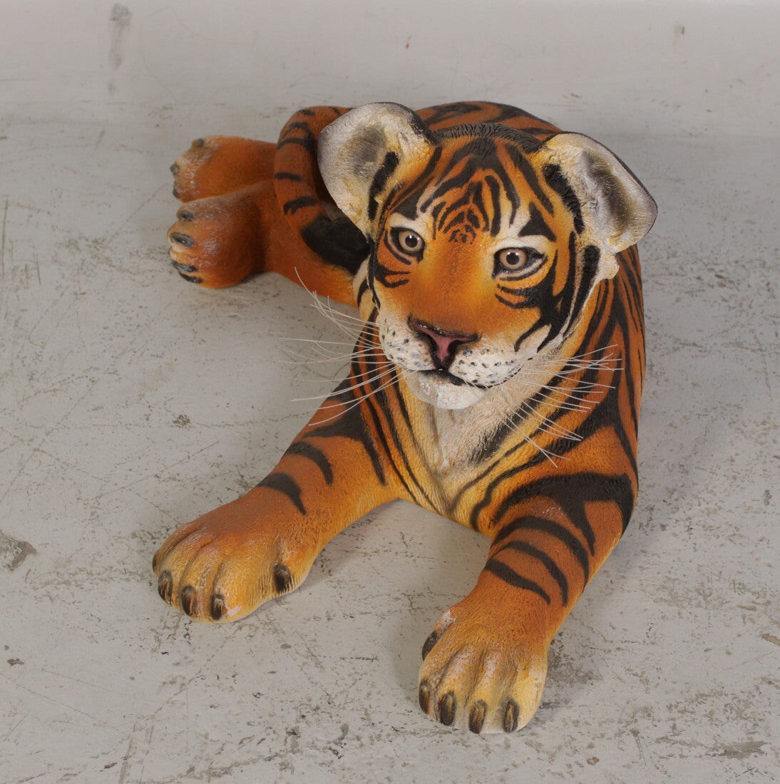 Bengal Tiger Cub 3D Printed Miniature Figurine 