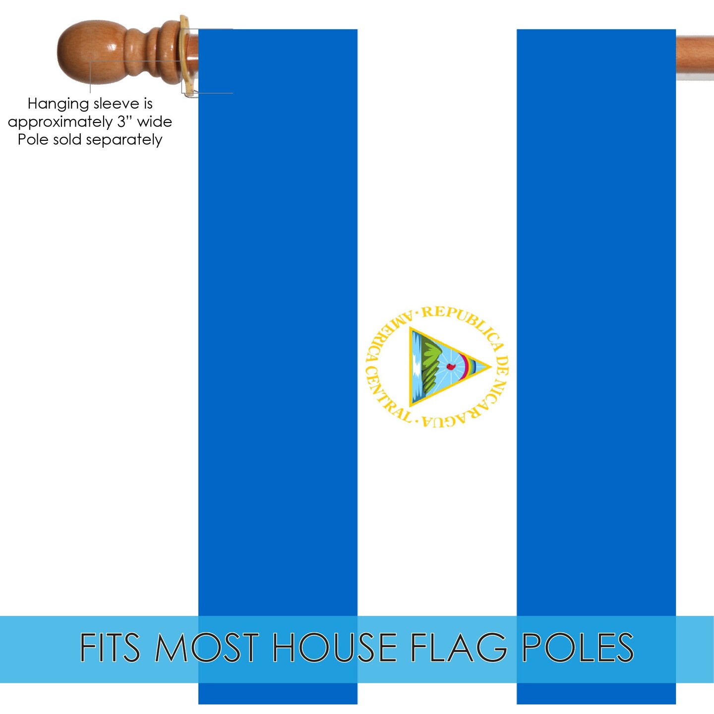 Flag of Nicaragua Decorative  Flag