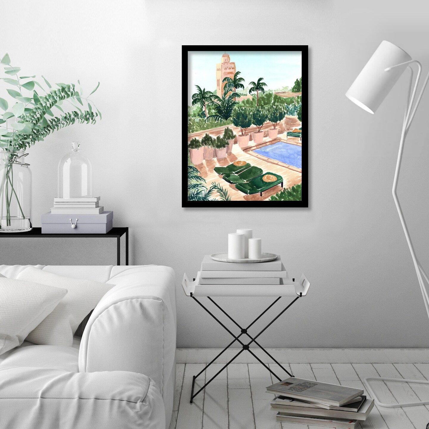 Moroccan Hotel by Sabina Fenn Frame  - Americanflat
