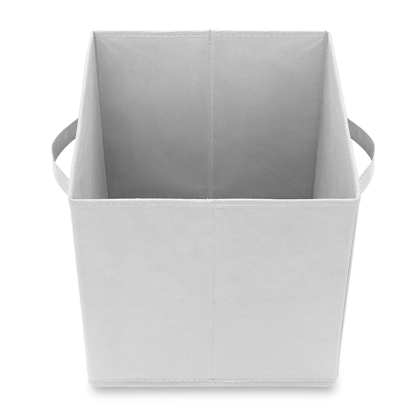 Casafield Set of 12 Collapsible Fabric Cube Storage Bins - Foldable Cloth Baskets for Shelves, Cubby Organizers & More