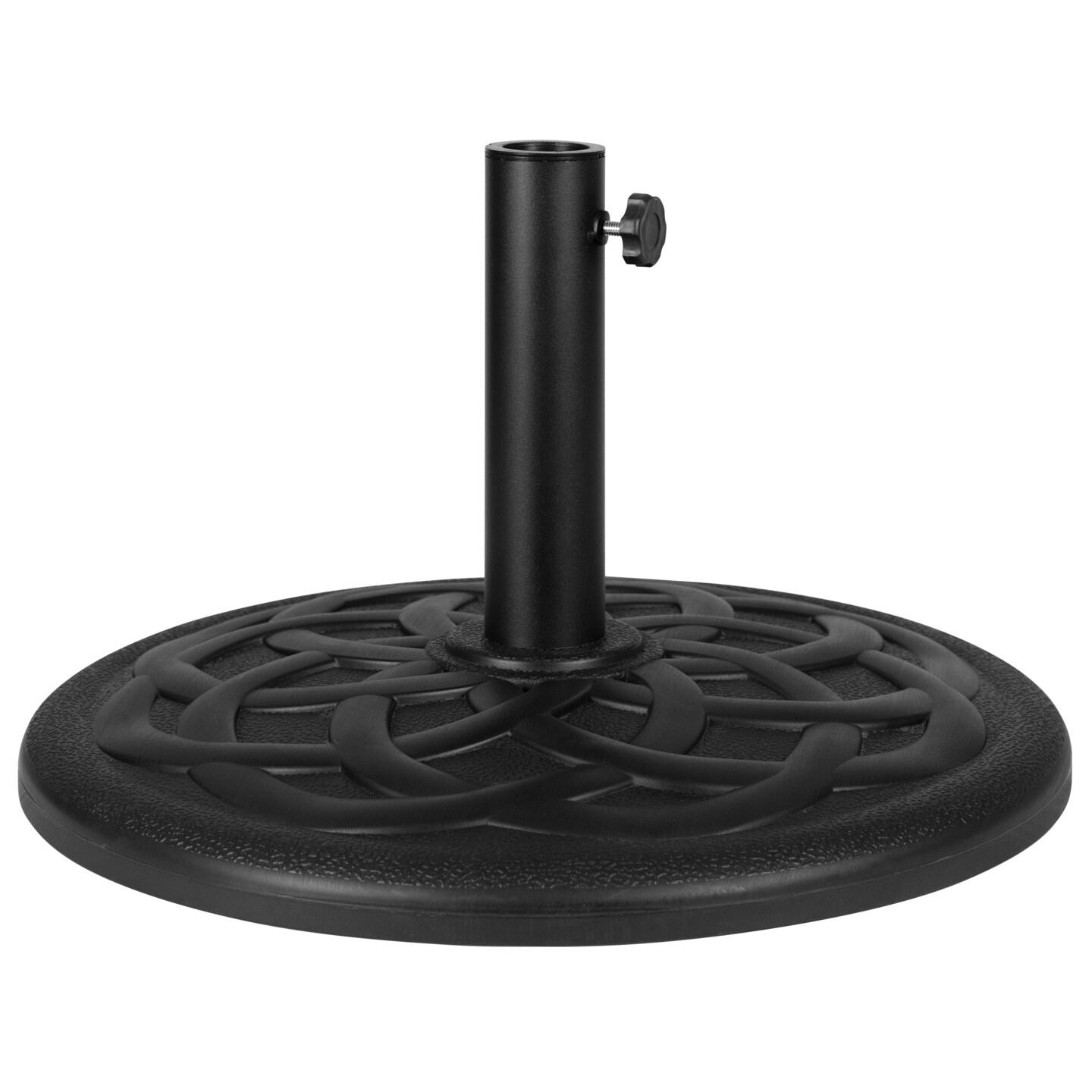 30 lb patio umbrella base Sunjoy Universal lb. Black Heavy Duty this heavy Island Umbrella NU6390 (4) 30-lb