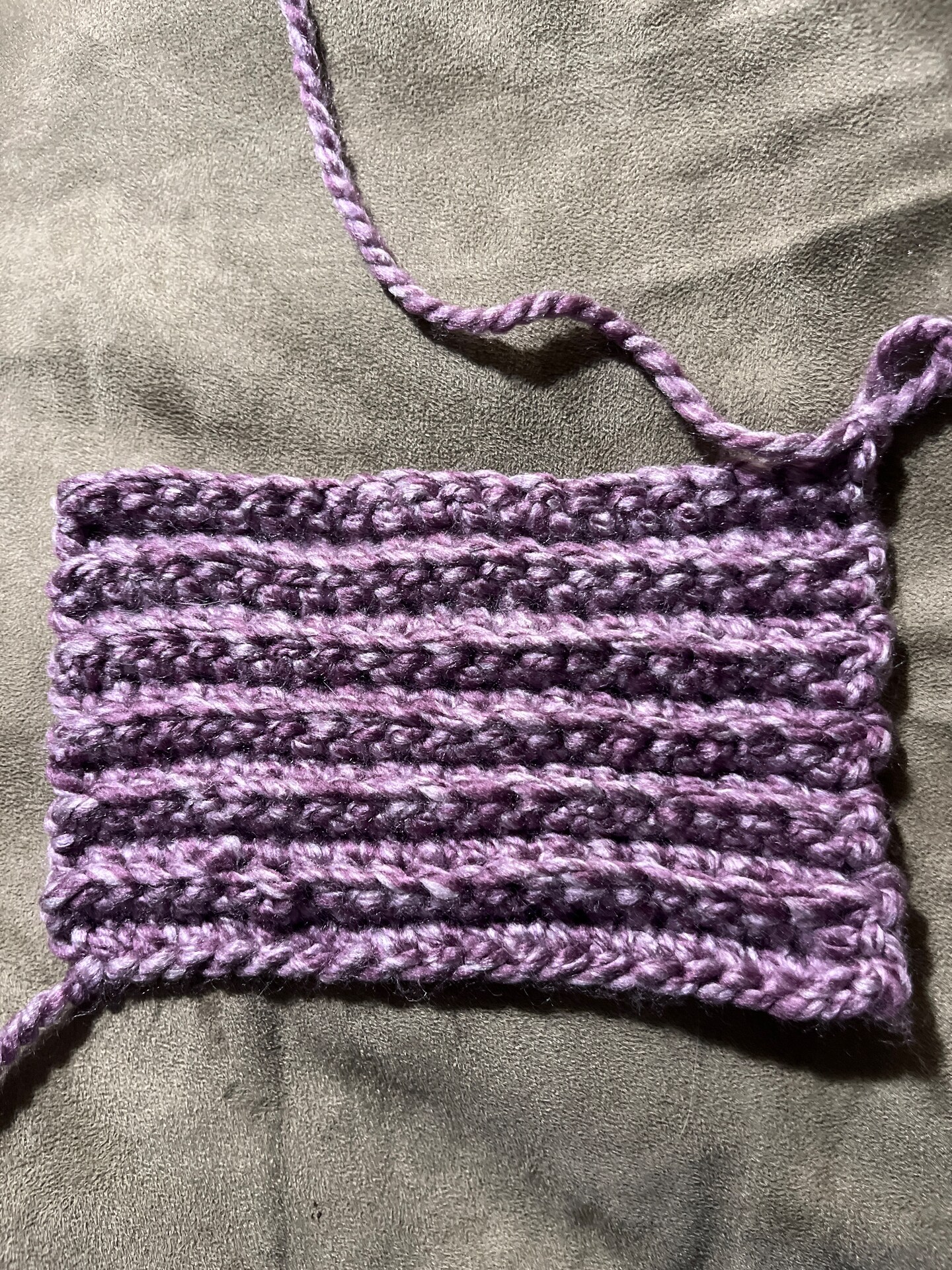 Ribbed Pattern Crochet image 1