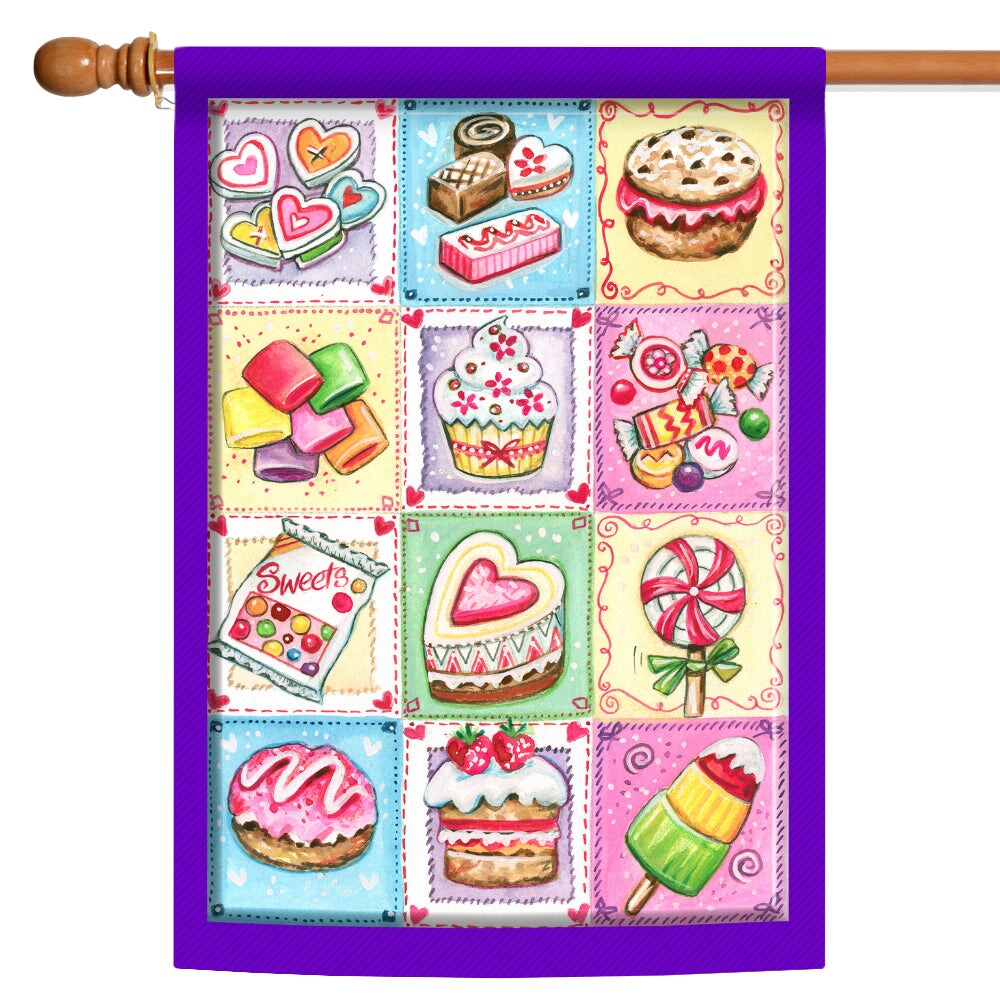 Granny&#x27;s Goodies Decorative Sweets Flag