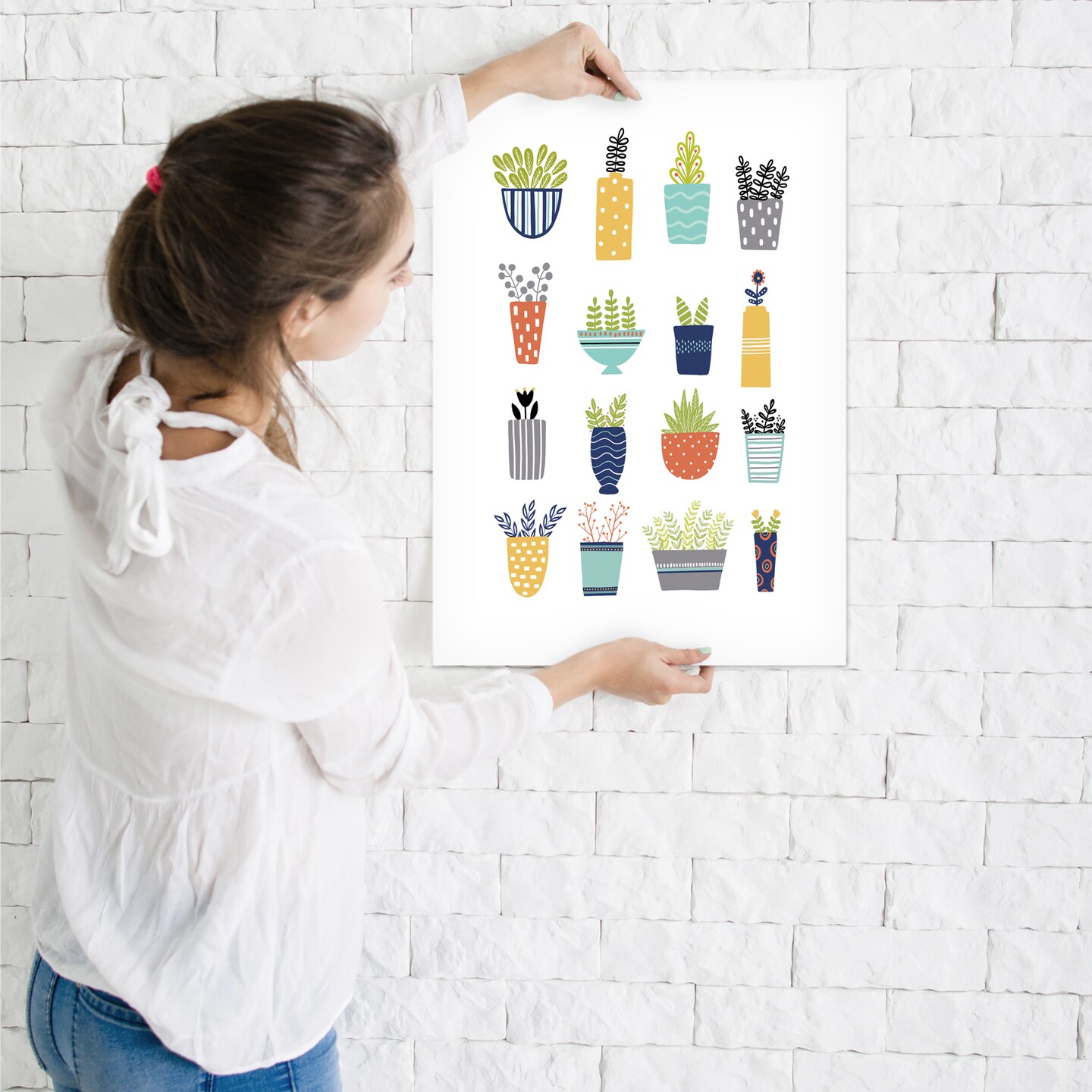 Plants by Lisa Nohren  Poster Art Print - Americanflat