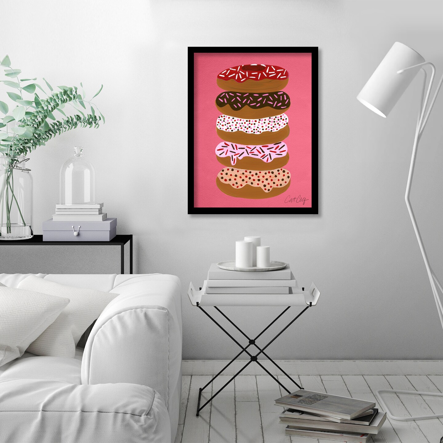Stacked Donuts by Cat Coquillette Frame  - Americanflat