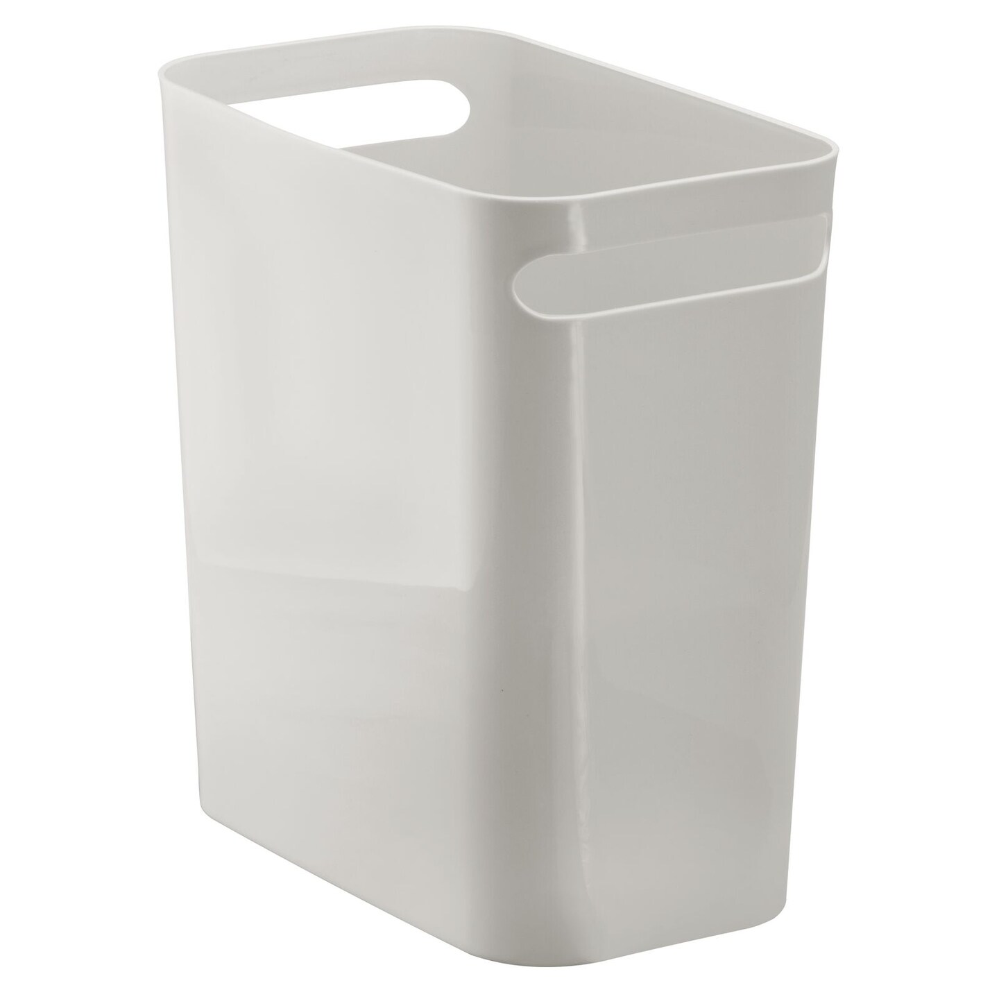 mDesign Slim Plastic Trash Can Garbage Wastebasket, 12" High Michaels