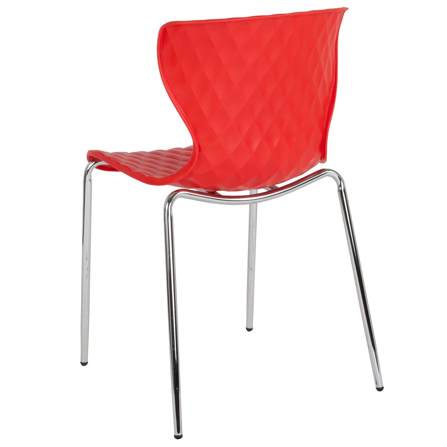 Emma and Oliver Contemporary Design Accent Dining Plastic Stack Chair
