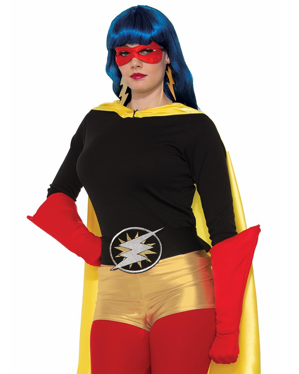 Adults Be Your Own Superhero Super Hero Black Shirt Costume Accessory