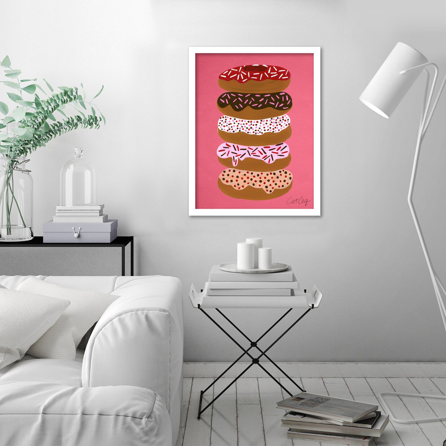 Stacked Donuts by Cat Coquillette Frame  - Americanflat