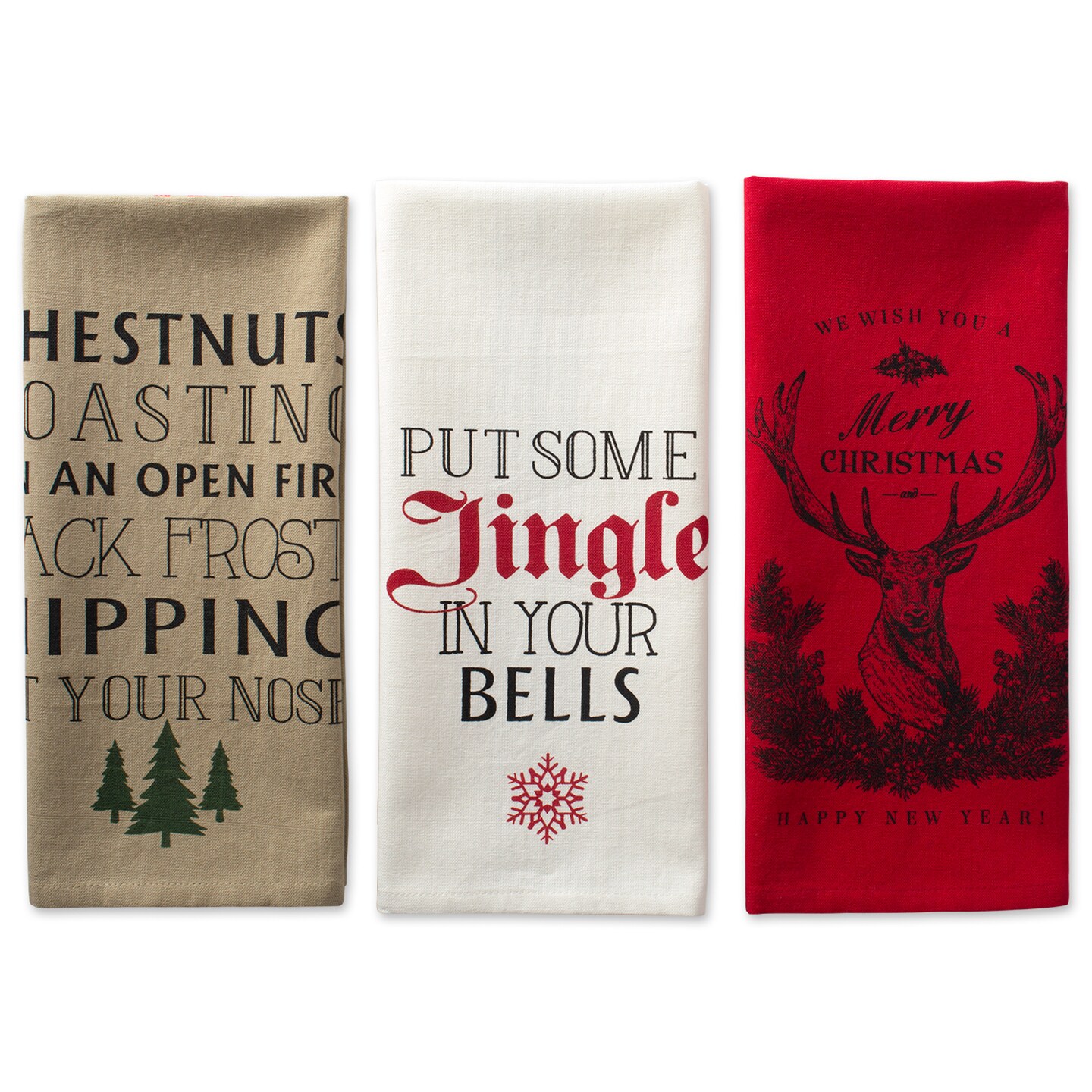 Modern Kitchen Towel Set (of 3)