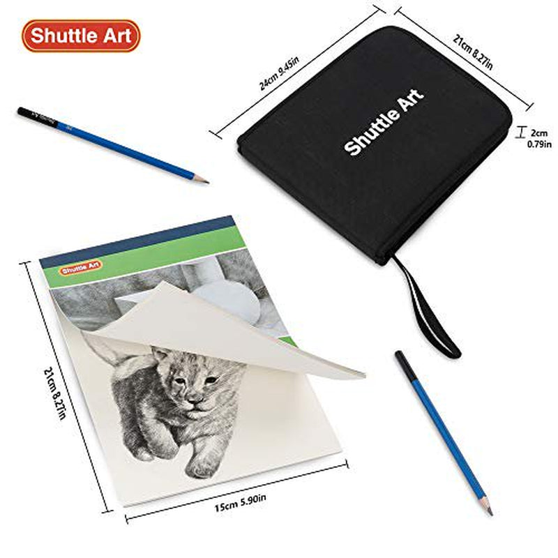 37 Pcs Sketch Pencil Set Professional Drawing Kit With Storage Bag