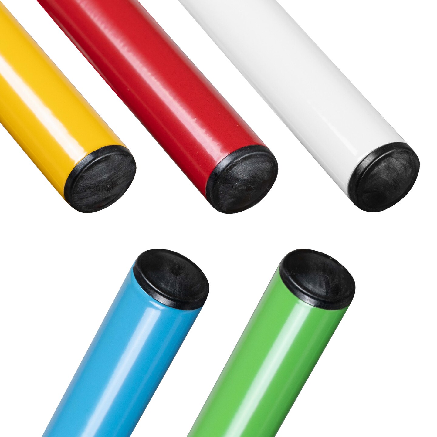 Emma and Oliver Plastic Nesting Stack Stools - Classroom/Home, 11.5"Height (5 Pack)