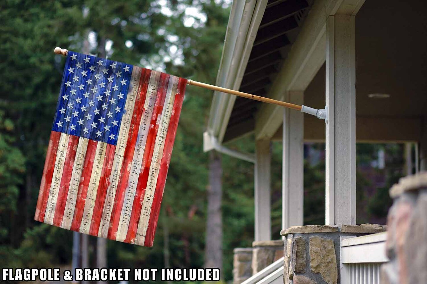 Banner of Allegiance Decorative Patriotic Flag