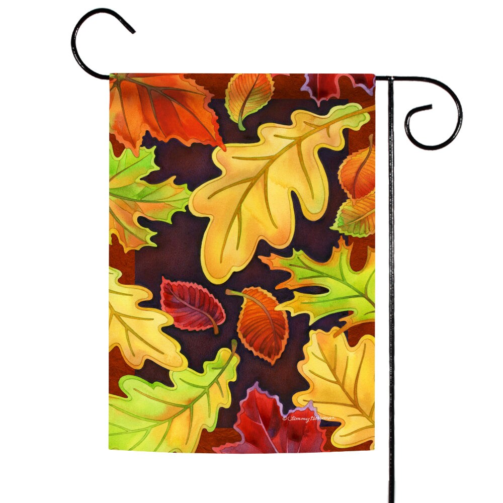 Leafy Leaves Decorative Fall Flag | Michaels