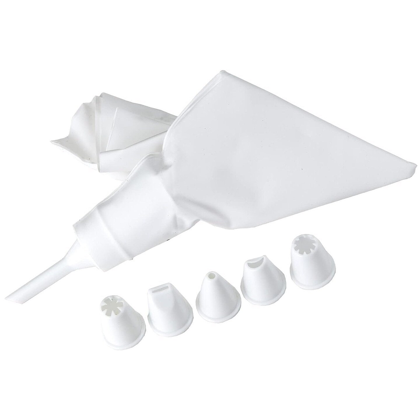 Chef Craft Cake Decorating Kit, 6 Decorative Frosting Piping Tips and Icing Pastry Bag Michaels