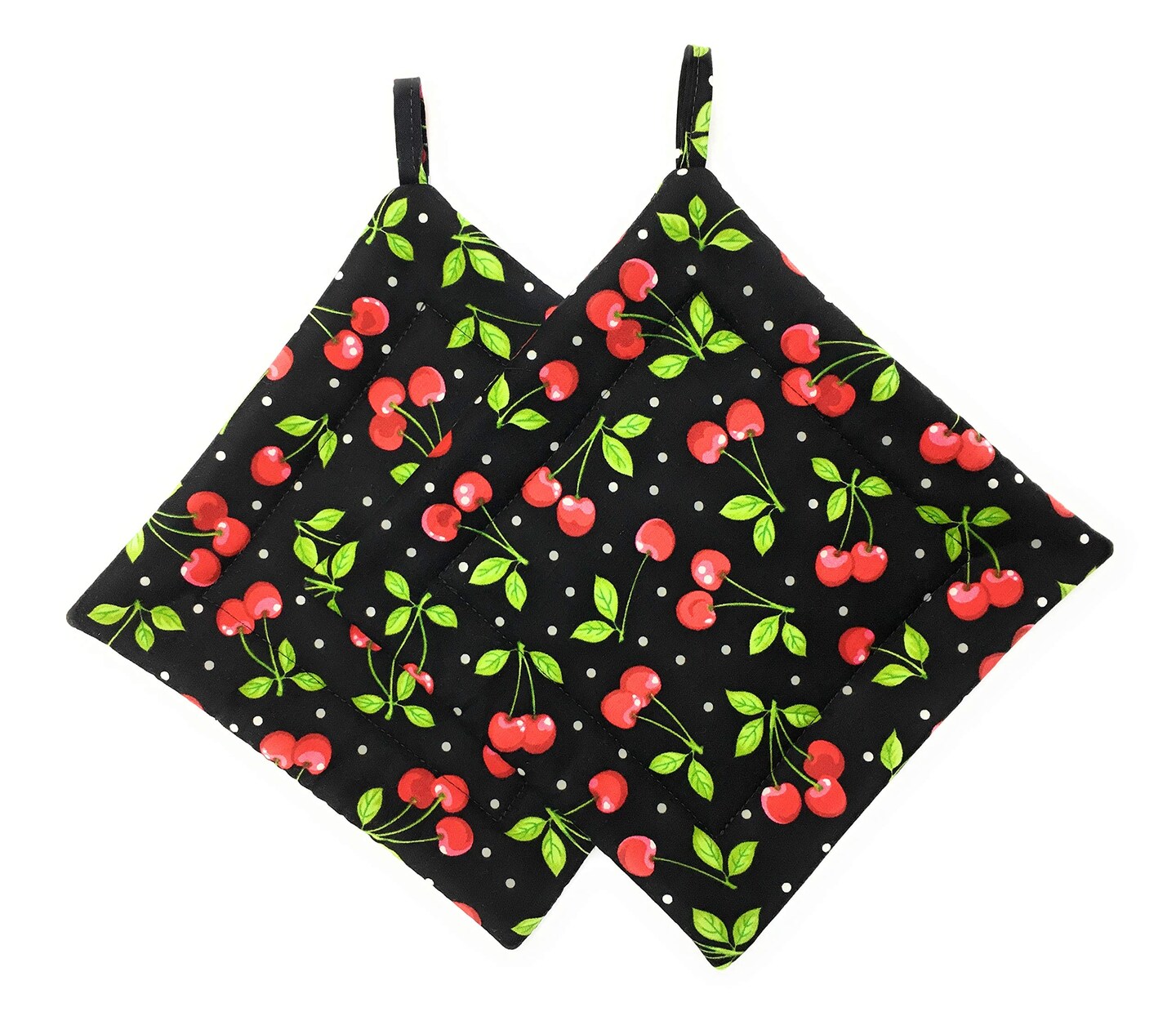 Kitchen Cherry Oven Mitt