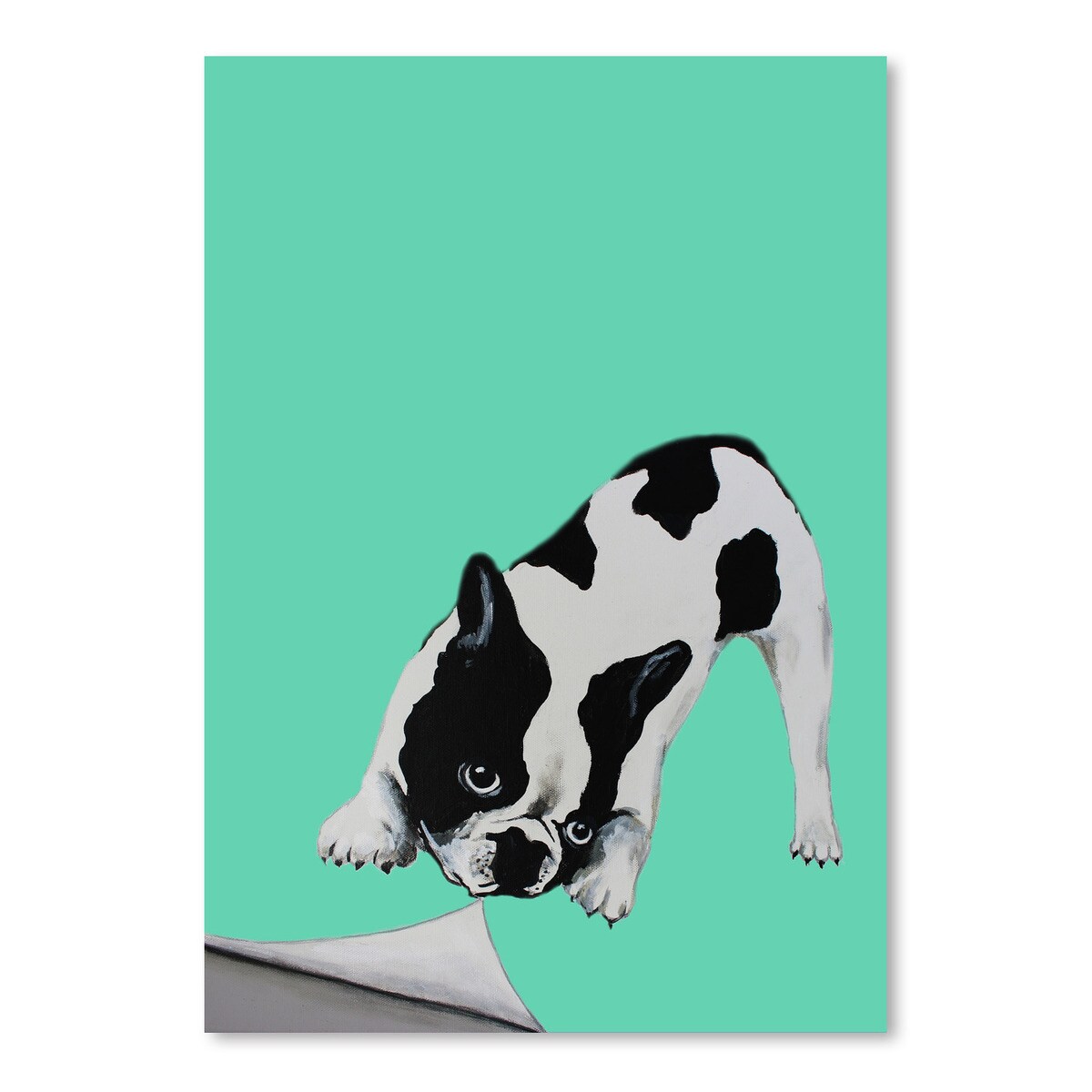 bulldog-turning-paper-by-coco-de-paris-poster-art-print-americanflat