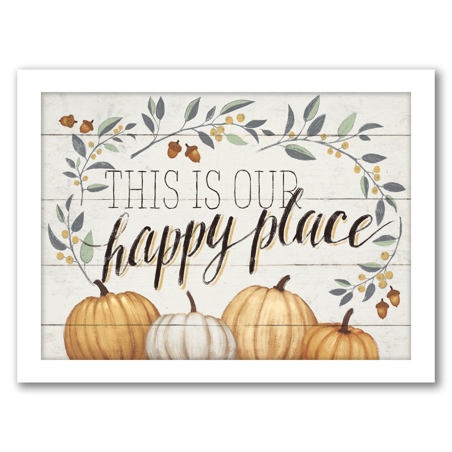 Our Home Iv No Shadow by Janelle Penner Black Framed Print 8x10 - Americanflat