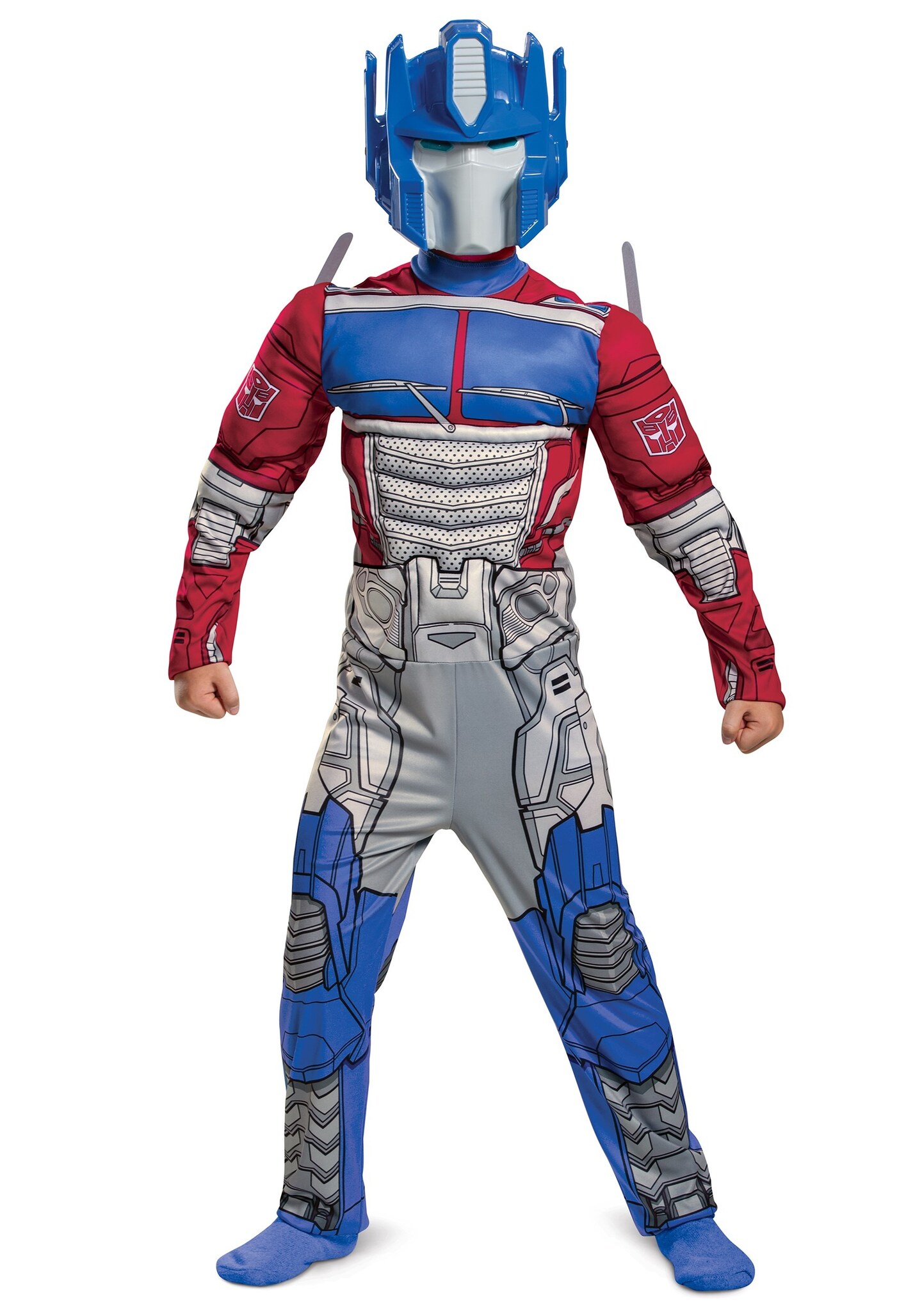 Kid&#x27;s Transformers Muscle Optimus Prime Costume Size 4-6