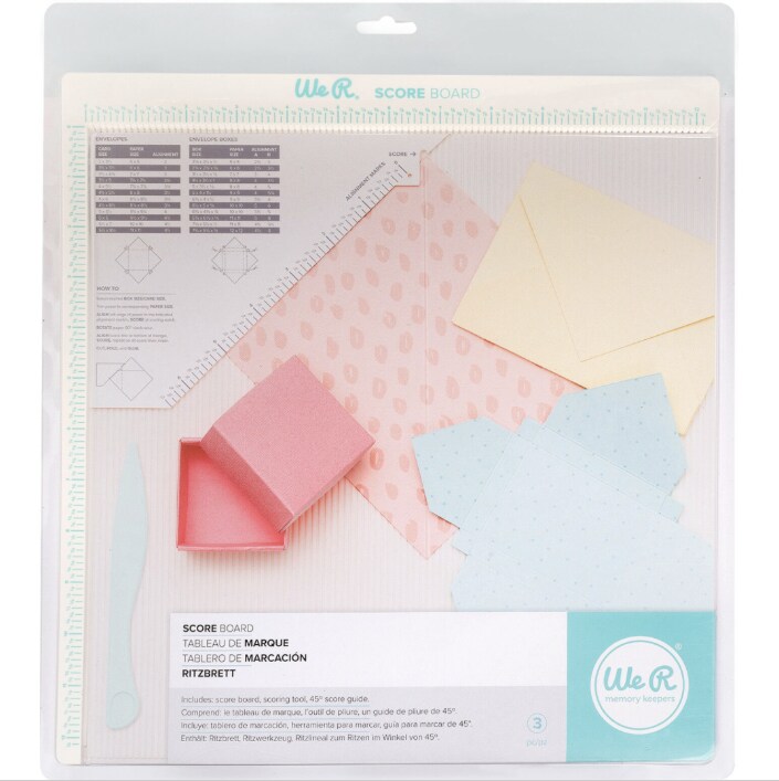 American Crafts We R Memory Keepers Score Board 3 Pieces 660257