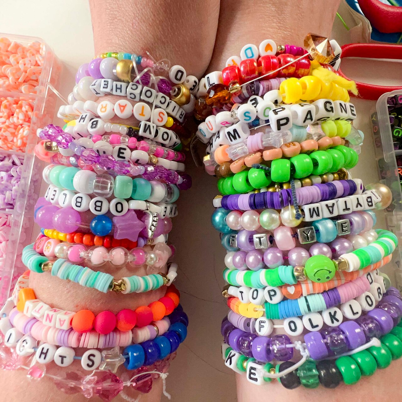  Letter Beads Bulk for Taylor Friendship Bracelets