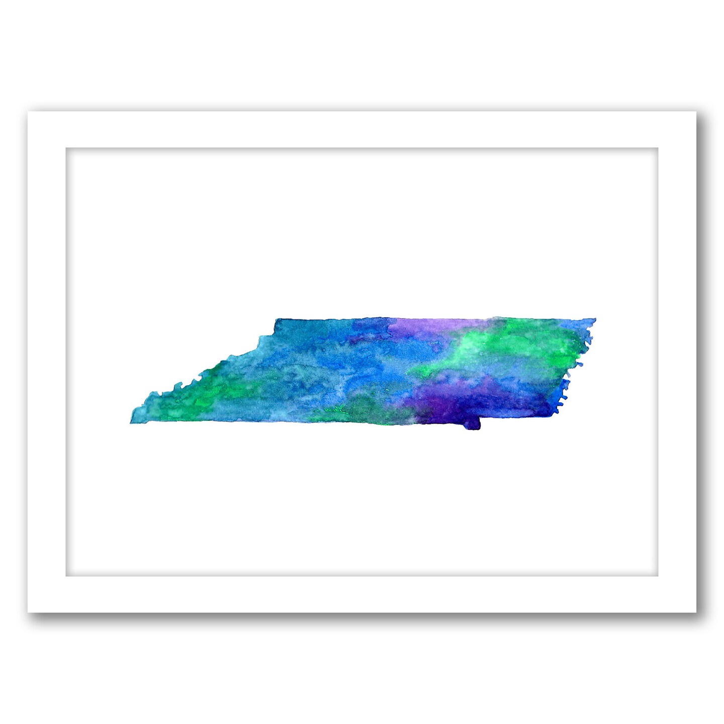 State Tennessee by T.J. Heiser Frame  - Americanflat