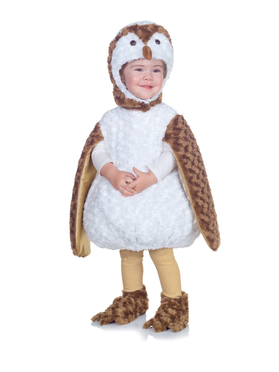 Belly Babies Plush Brown Barn Owl Toddler Costume
