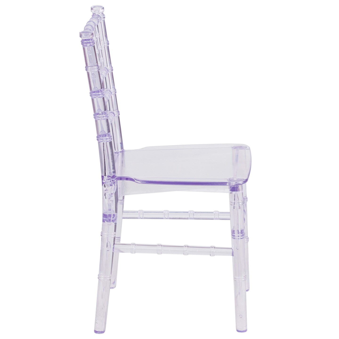 Emma and Oliver 10 Pack Child&#x2019;s All Occasion Resin Chiavari Chair for Home or Home Based Rental Business