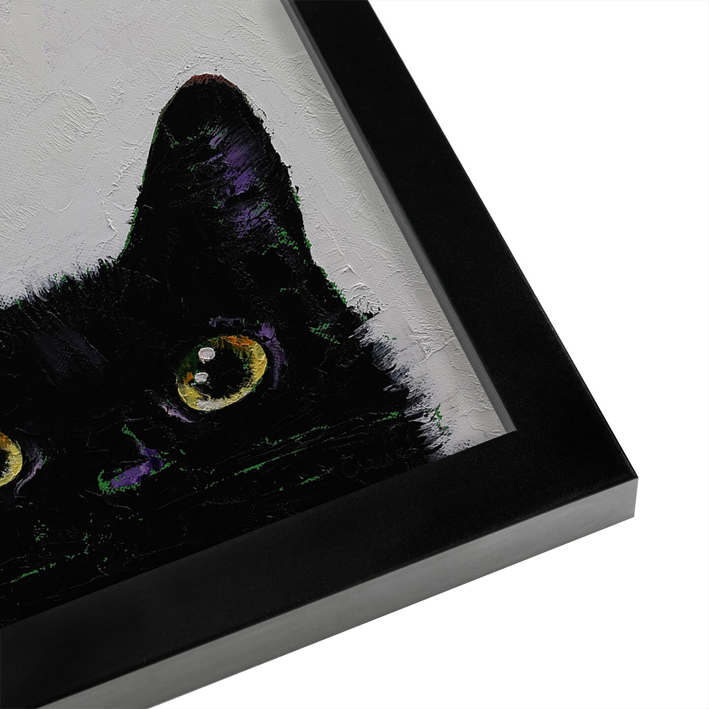 Black Cat by Michael Creese Frame  - Americanflat